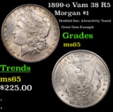 1899-o Vam 38 R5 Morgan Dollar $1 Grades GEM Unc