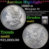 ***Auction Highlight*** 1880-o Morgan Dollar $1 Graded ms65 By SEGS (fc)