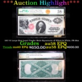 ***Auction Highlight*** 1917 $1 Large Size Legal Tender Mule Signatures of Elliott & White, FR-38m G