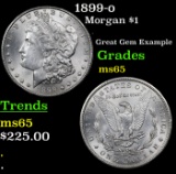 1899-o Morgan Dollar $1 Grades GEM Unc