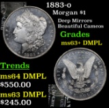 1883-o Morgan Dollar $1 Grades Select Unc+ DMPL