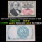 1870's US Fractional Currency 25c Fifth Issue fr-1309 Grades Choice+ CU