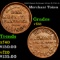 (1863) Deposit Exchange & Loan IL-775-A-1a Merchant Token 1c Grades vf++