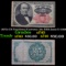 1870's US Fractional Currency 25c Fifth Issue fr-1308 Grades xf