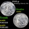 1943-p Walking Liberty Half Dollar 50c Grades GEM+ Unc