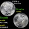 1924-p Peace Dollar $1 Grades GEM+ Unc