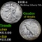 1920-s Walking Liberty Half Dollar 50c Grades xf details