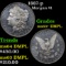 1887-p Morgan Dollar $1 Grades Select Unc+ DMPL