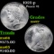 1922-p Peace Dollar $1 Grades GEM+ Unc