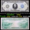 1914 Large Size $10 Blue Seal Federal Reserve Note (New York,NY) 2-B Grades vf++