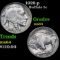 1929-p Buffalo Nickel 5c Grades Choice Unc