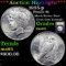 ***Auction Highlight*** 1935-p Peace Dollar $1 Graded GEM Unc By USCG (fc)