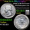 ***Auction Highlight*** 1964-p Mint Error Washington Quarter 25c Graded ms63 By SEGS (fc)