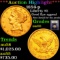 ***Auction Highlight*** 1856-p Gold Liberty Half Eagle $5 Graded Choice AU By USCG (fc)