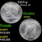 1922-p Peace Dollar $1 Grades Select Unc