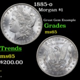 1885-o Morgan Dollar $1 Grades GEM Unc