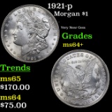 1921-p Morgan Dollar $1 Grades Choice+ Unc