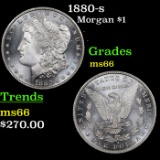 1880-s Morgan Dollar $1 Grades GEM+ Unc