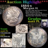 *Highlight Of Entire Auction* 1884-s Morgan Dollar $1 Graded Select Unc PL By USCG (fc)