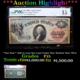 ***Auction Highlight*** **Star Note** 1869 $1 Large Size Legal Tender Note 