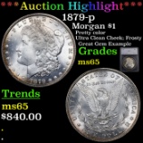 ***Auction Highlight*** 1879-p Morgan Dollar $1 Graded ms65 By SEGS (fc)