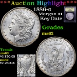 ***Auction Highlight*** 1886-o Morgan Dollar $1 Graded Select Unc By USCG (fc)