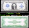 1923 $1 large size Blue Seal Silver Certificate, Signatures of Woods & White Grades Choice CU
