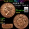 ***Auction Highlight*** 1819/8 N-2 Coronet Head Large Cent 1c Graded au53 By SEGS (fc)