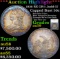 ***Auction Highlight*** 1836 RE GR-1 Judd-57 Capped Bust Half Dollar 50c Graded au58 By SEGS (fc)