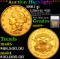 ***Auction Highlight*** 1861-p Gold Liberty Double Eagle $20 Graded ms64+ By SEGS (fc)