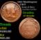 1863 Washington Civil War Token 1c Grades vf details