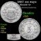 1867 no rays Shield Nickel 5c Grades vf++