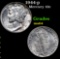 1944-p Mercury Dime 10c Grades Choice Unc