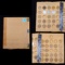Partial Lincoln Cent Book 1935-1939 42 Coins