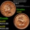 1864 Princess Head Liberty Andrew Jackson F-179/54  Civil War Token 1c Grades Choice AU/BU Slider+