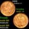 1908 Indian Cent 1c Grades Gem+ Unc RB