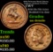 1864 Princess Head Liberty Andrew Jackson F-179/54  Civil War Token 1c Grades AU Details