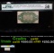 Third Issue 10c Fractional Currency FR-1255 SPNMB Green Back Graded au50 By PMG