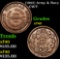 (1863) Army & Navy Civil War Token 1c Grades xf