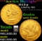 ***Auction Highlight*** 1844-p Gold Liberty Eagle $10 Graded ms61 details By SEGS (fc)