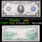 1914 Large Size $10 Blue Seal Federal Reserve Note Fr-934 (New York, NY) 2-B Grades vf, very fine
