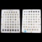 ***Auction Highlight*** Complete Roosevelt Dime Capital Plastic Holder 1946-1969 55 coins (fc)