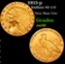1913-p Gold Indian Quarter Eagle $2 1/2 Grades Choice AU/BU Slider