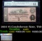 1864 $5 Confederate Note, T69 Graded cu61 By PMG