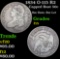 1834 O-115 R2 Capped Bust Half Dollar 50c Grades f+