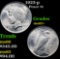 1923-p Peace Dollar $1 Grades GEM+ Unc