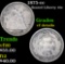 1875-cc Seated Liberty Dime 10c Grades vf details