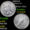 1923-d Peace Dollar $1 Grades AU Details