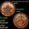Built 1827 Burnt 1835 HT-95 Hard Times Token 1c Grades xf+
