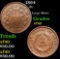 1864 Two Cent Piece 2c Grades xf